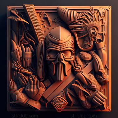 3D модель Сент-Эйт игра (STL)